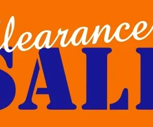 Clearance Sale